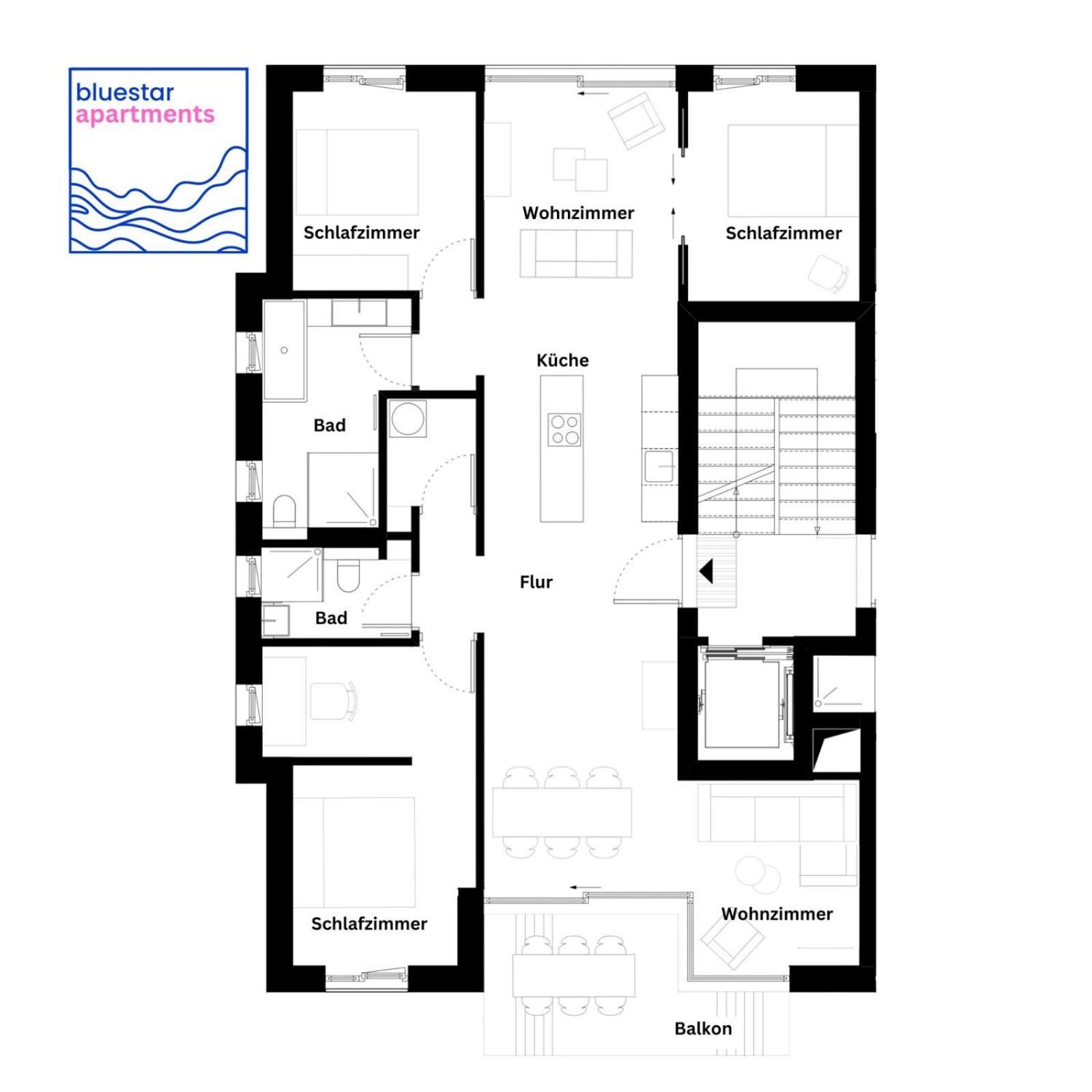 Bluestar Apartments Am Storkower See Inkl Badesteg Und Gartensauna Storkow  Ngoại thất bức ảnh